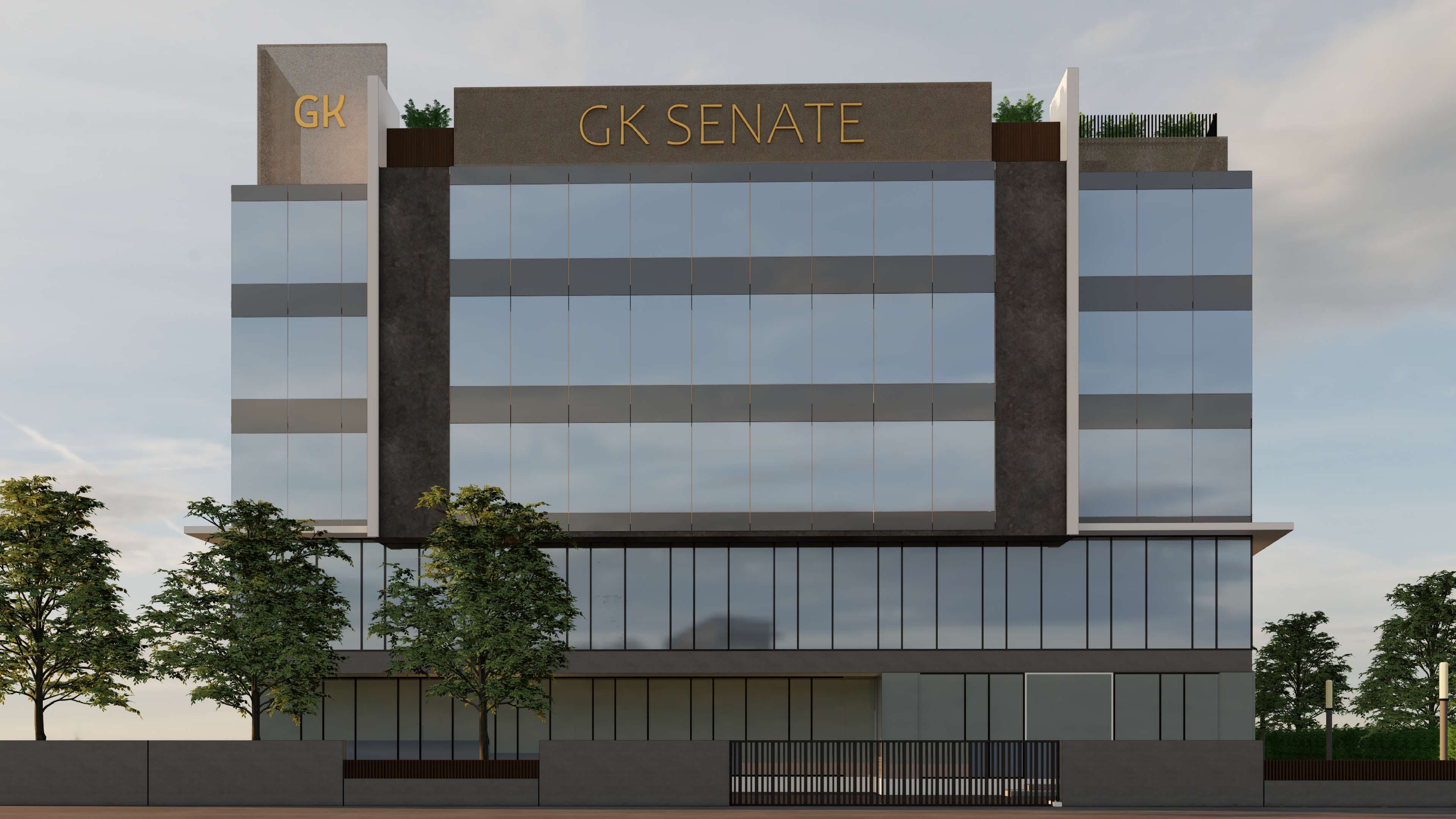 GK Senate Front Elevation