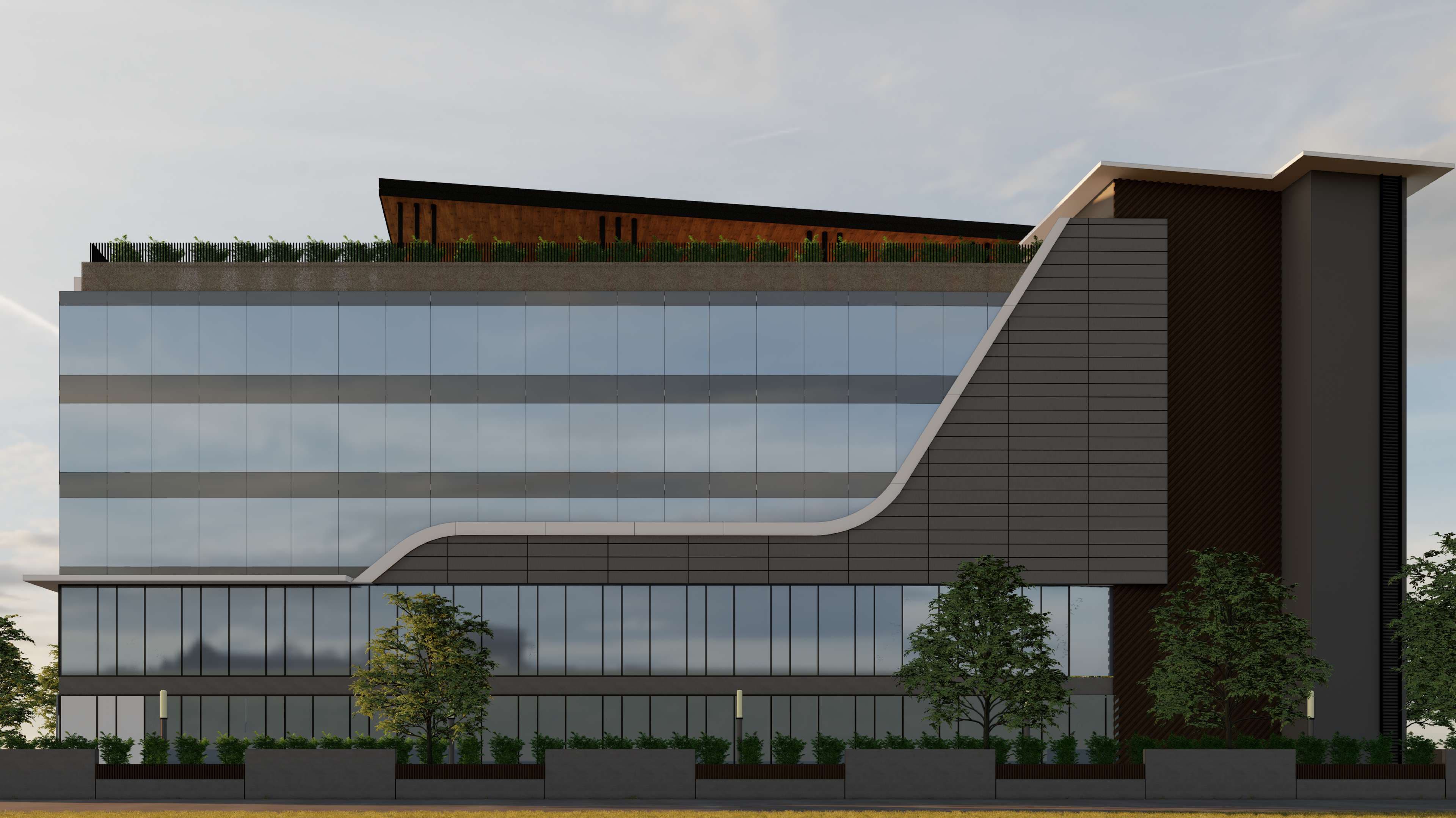 GK Senate Side Elevation